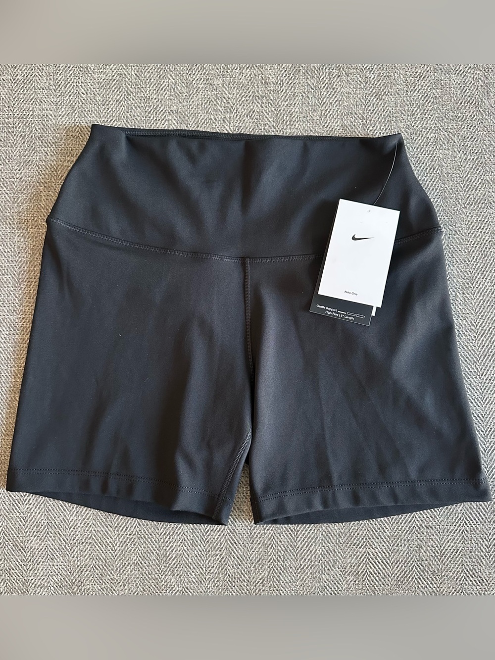 Nike Dri-Fit Bike Shorts in Black 5” length